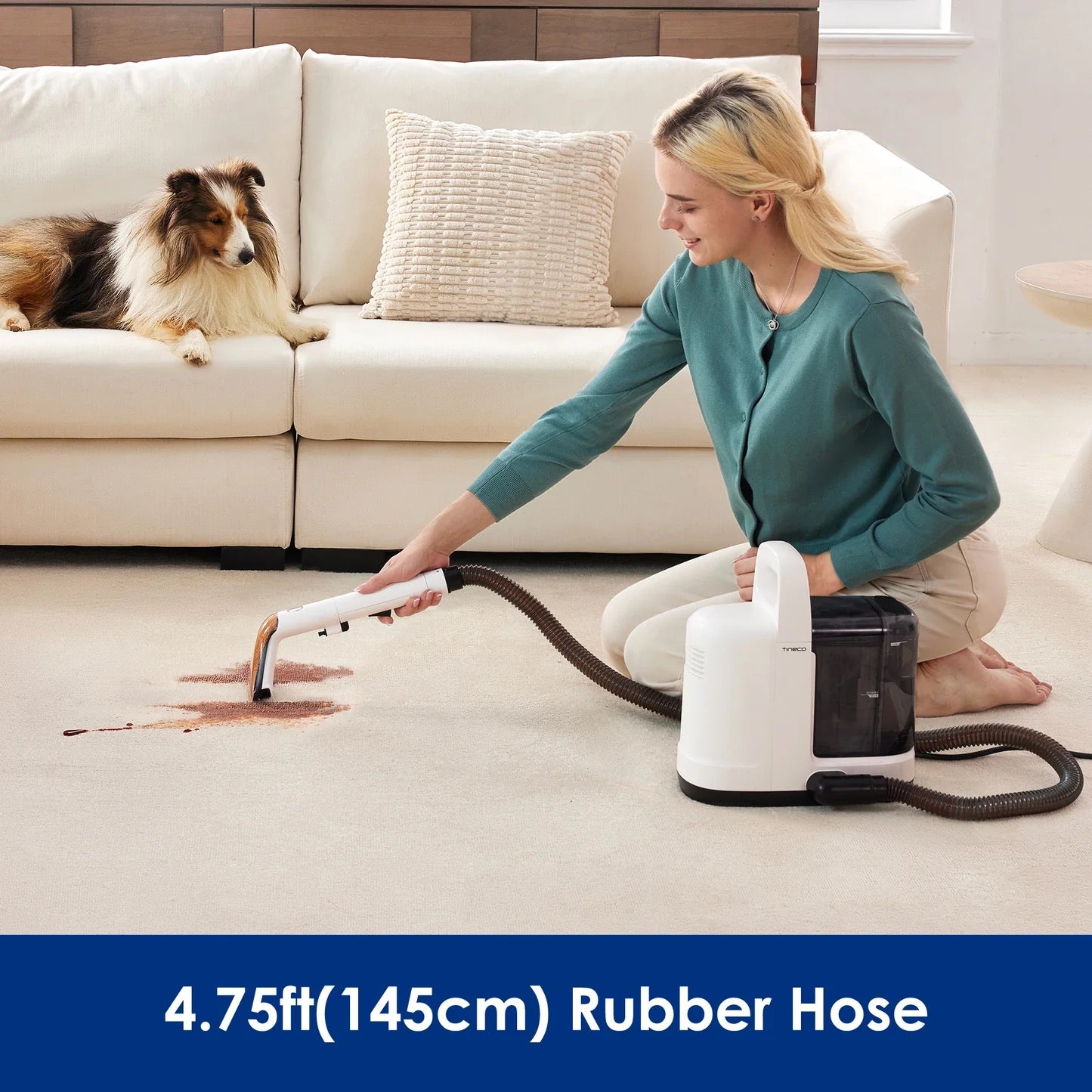 Tineco - iSpot Essentials Smart Corded Carpet Cleaner