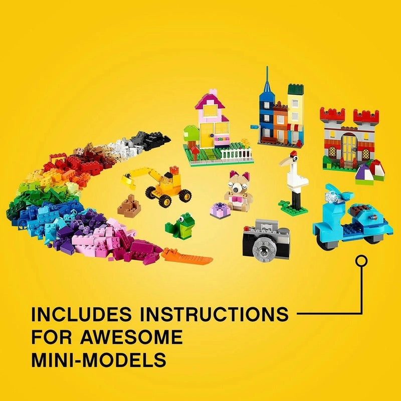 Lego - Large Creative Brick Box | 790 Pcs | 4Y+ Lego - Large Creative Brick Box | 790 Pcs | 4Y+