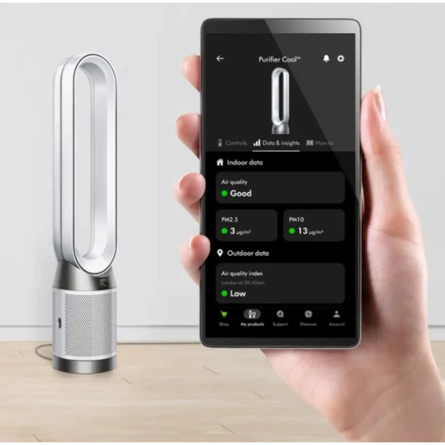 Dyson Purifier Cool TP11 Air Purifier White/Silver — BambiniJO Jordan