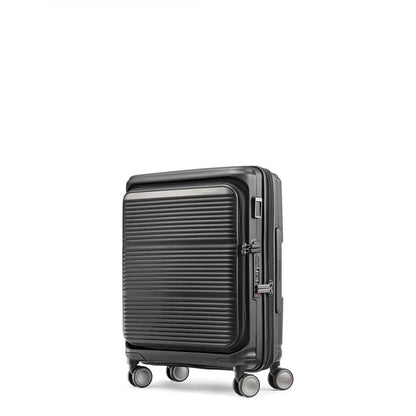 Samsonite - Paralux 55cm Cabin Suitcase Front Pocket Black | Cabin