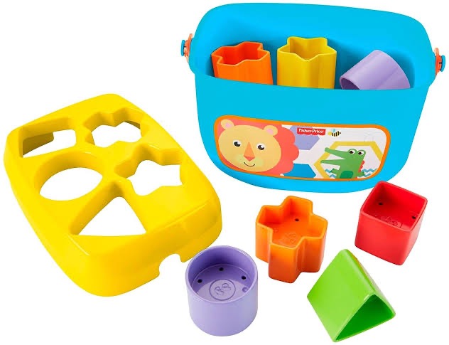 Fisher Price - Baby's First Blocks Stacking Toy | 10 Shapes