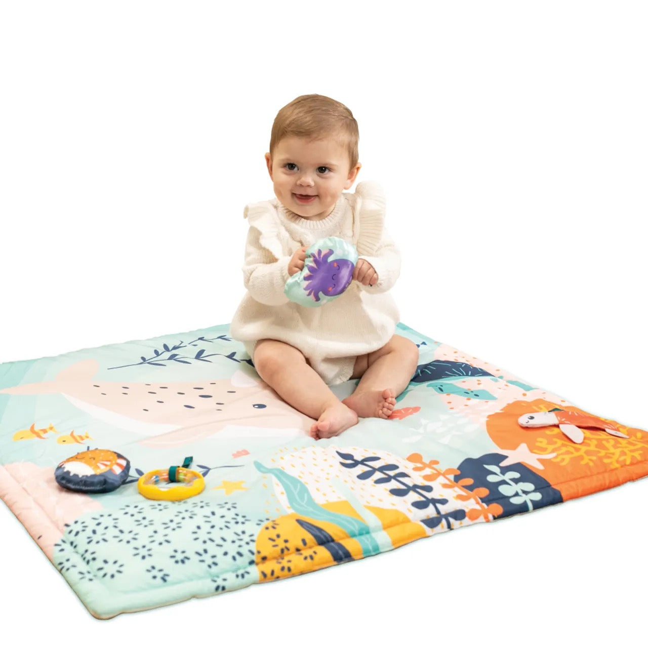 Infantino - Underwater 3-In-1 Activity Gym With Sea-themed Toys | 5 Pcs Infantino - Underwater 3-In-1 Activity Gym With Sea-themed Toys | 5 Pcs