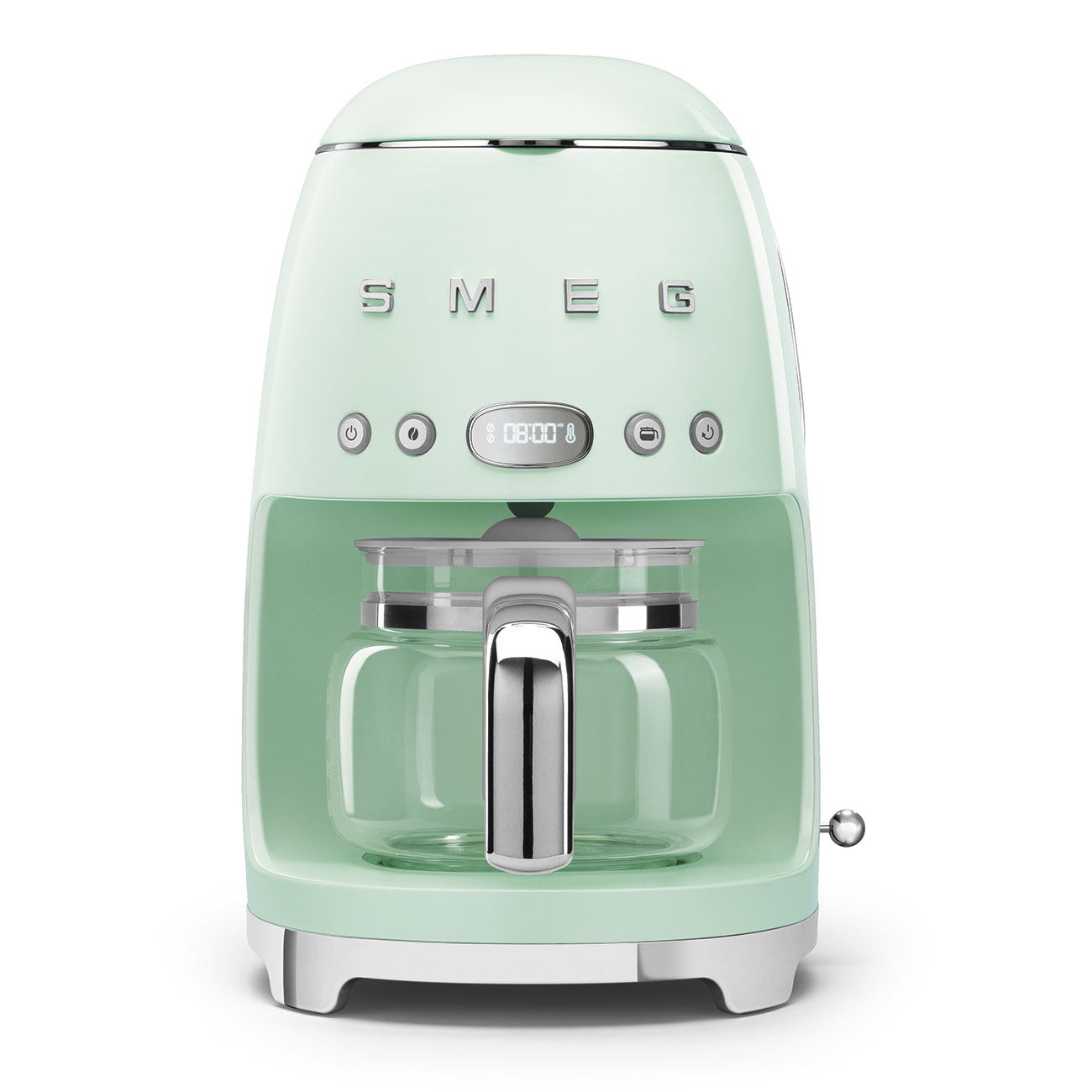 Smeg - Filter Coffee Machine Drip 10 Cups | 50's Style Aesthetic | Pastel Green Smeg - Filter Coffee Machine Drip 10 Cups | 50's Style Aesthetic | Pastel Green