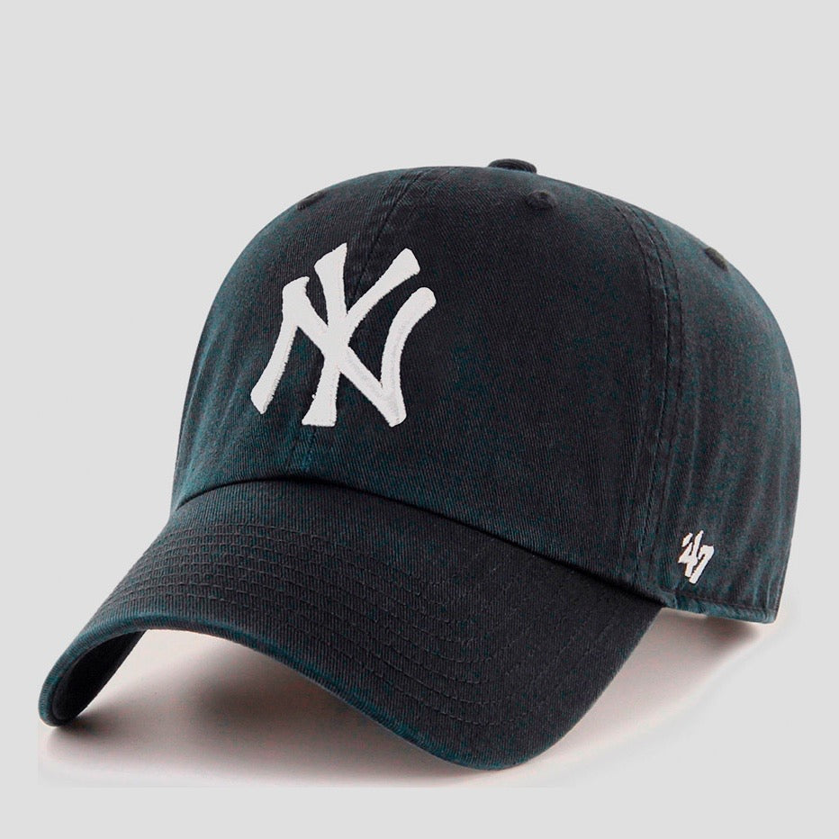 47 Brand - Clean Up New York Yankees Cap | Washed Black 47 Brand - Clean Up New York Yankees Cap | Washed Black