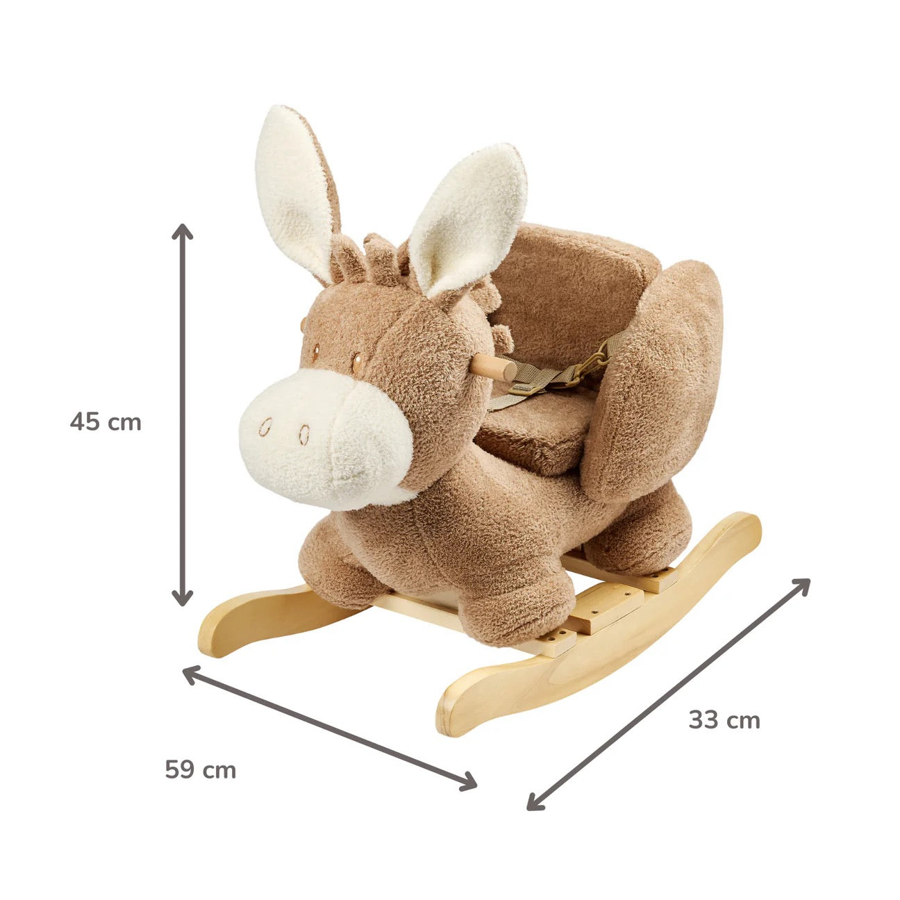 Nattou - Teddy Rocker | Cappuccino Nattou - Teddy Rocker | Cappuccino