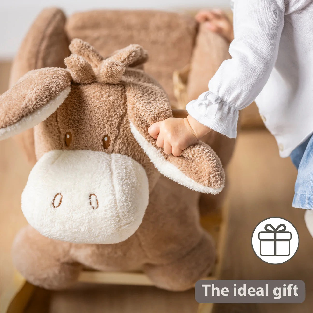 Nattou - Teddy Rocker | Cappuccino Nattou - Teddy Rocker | Cappuccino
