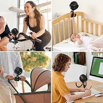 Momcozy - Portable Stroller Fan Momcozy - Portable Stroller Fan
