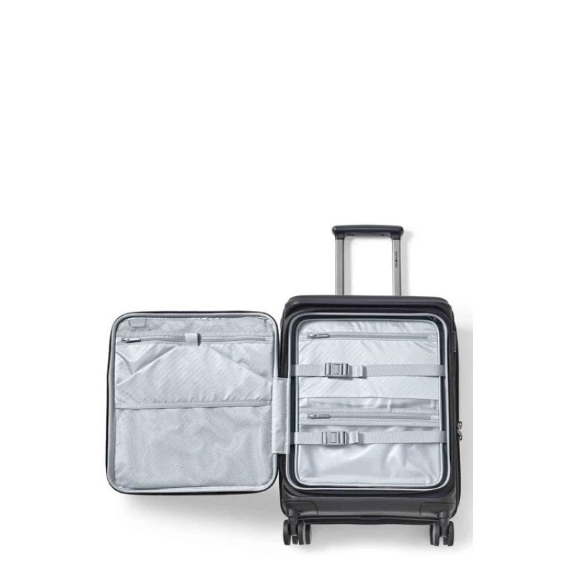 Samsonite - Paralux 55cm Cabin Suitcase Front Pocket Black | Cabin Samsonite - Paralux 55cm Cabin Suitcase Front Pocket Black | Cabin
