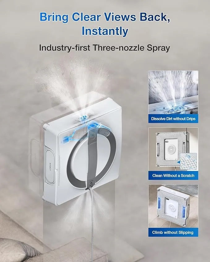 ECOVACS - WINBOT W2 PRO Omni Portable Window Cleaning Robot ECOVACS - WINBOT W2 PRO Omni Portable Window Cleaning Robot