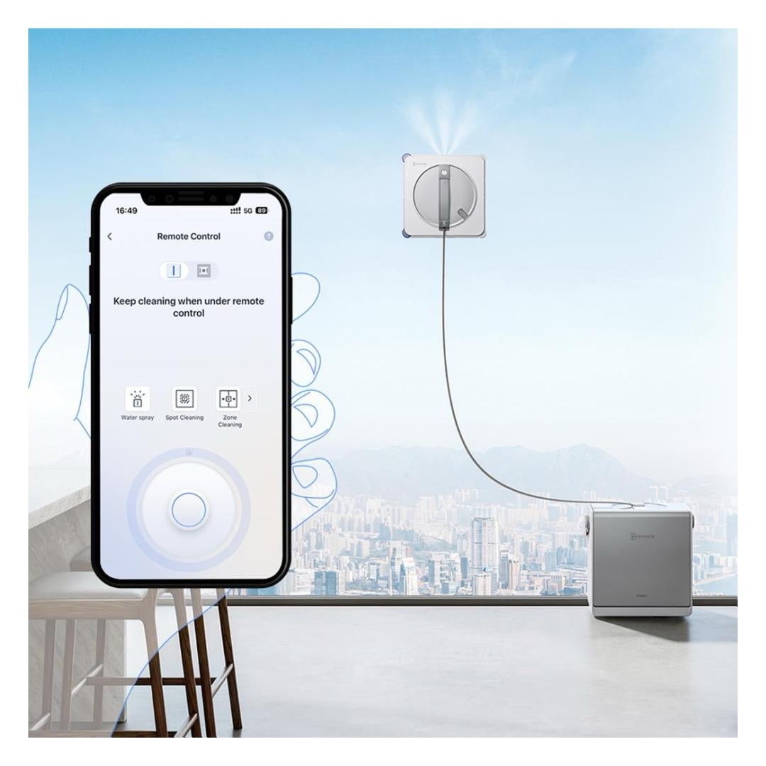 ECOVACS - WINBOT W2 PRO Omni Portable Window Cleaning Robot ECOVACS - WINBOT W2 PRO Omni Portable Window Cleaning Robot
