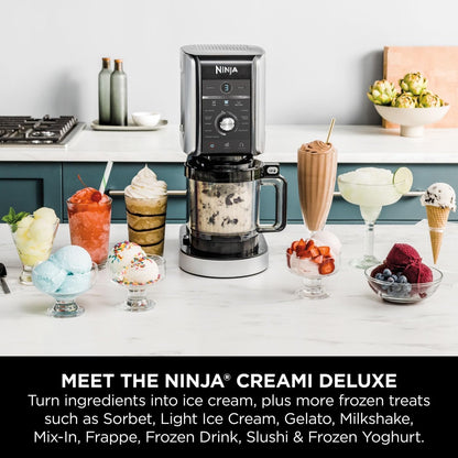 Ninja - CREAMi Deluxe Ice Cream & Frozen Dessert Maker
