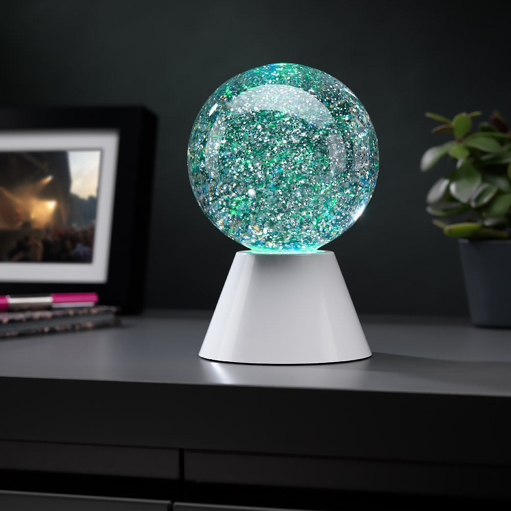 The Source - Spinning Glitter Ball Light The Source - Spinning Glitter Ball Light