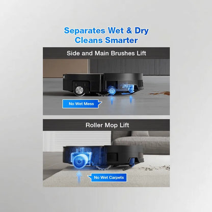 ECOVACS - DEEBOT X11 OmniCyclone Robot Vacuum And Mop