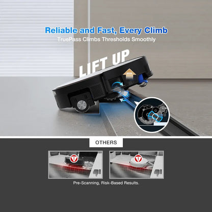 ECOVACS - DEEBOT X11 OmniCyclone Robot Vacuum And Mop