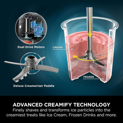Ninja - CREAMi Deluxe Ice Cream & Frozen Dessert Maker