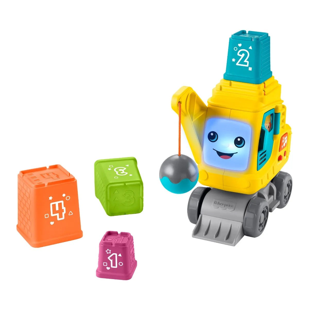 Fisher Price - Count & Stack Crane Toy Fisher Price - Count & Stack Crane Toy