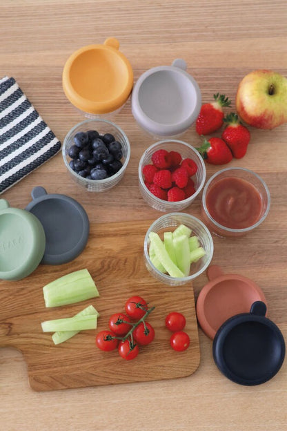 BEABA - Glass Portion Jars | 150ml | Set of 6