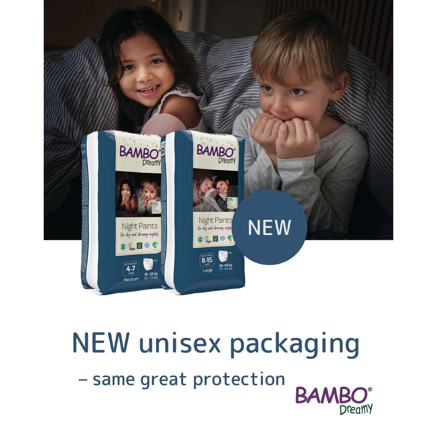 BAMBO 10 Dreamy Night Pants | Unisex | 8-15 years | 35-50 Kg