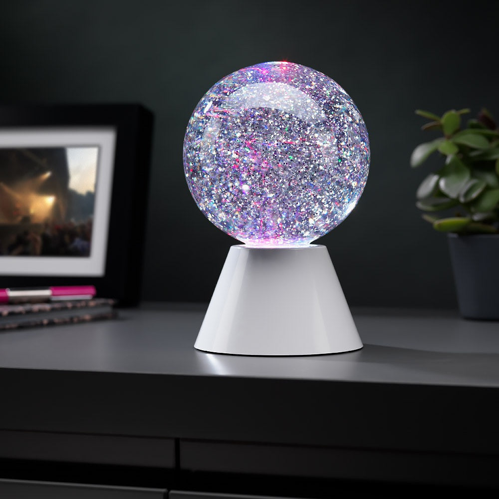 The Source - Spinning Glitter Ball Light The Source - Spinning Glitter Ball Light