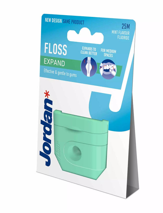 Jordan Dental Floss Expand | Mint | 25m