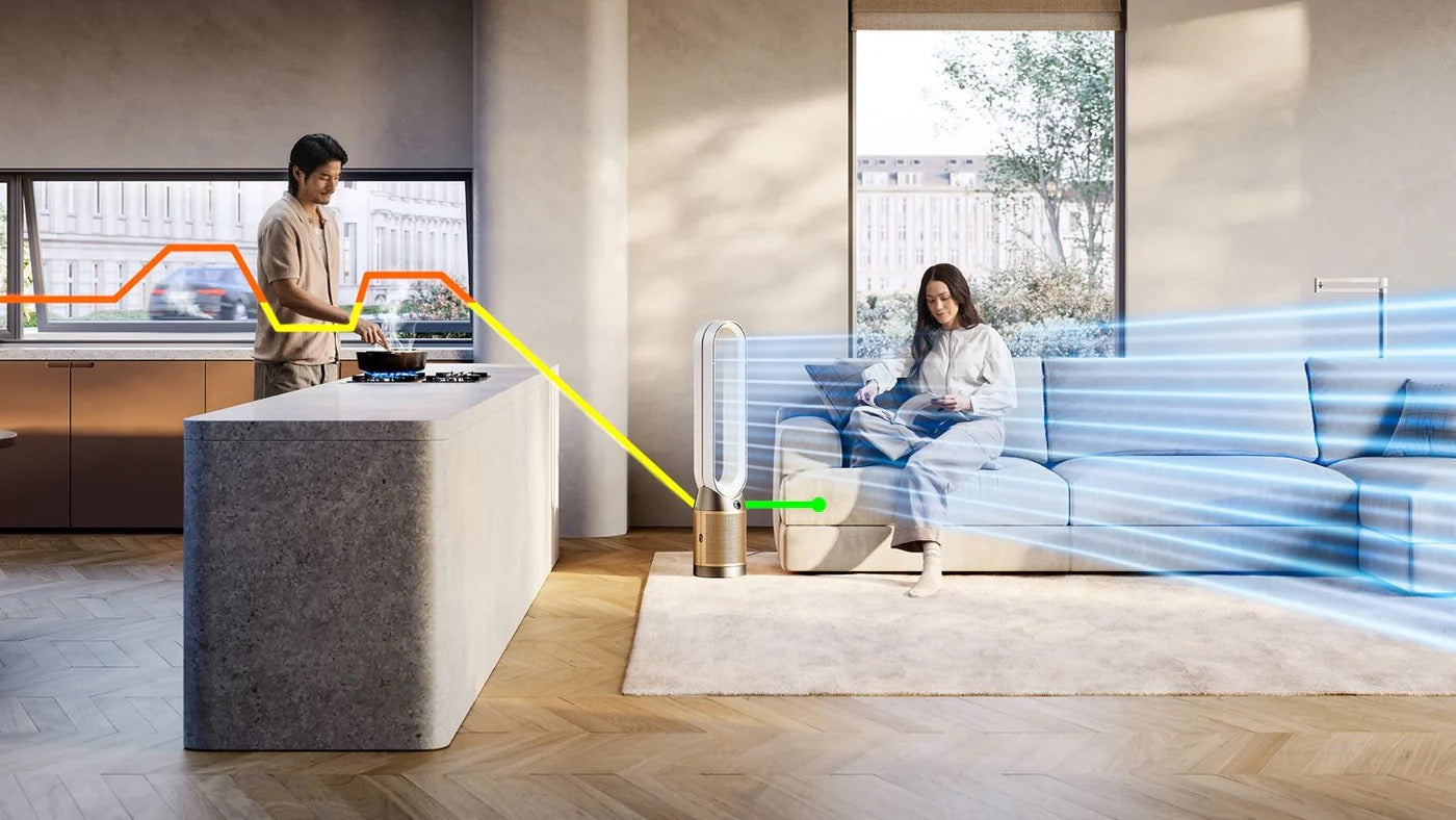 Dyson - Air Purifier TP12 | Nickel/Gold Dyson - Air Purifier TP12 | Nickel/Gold