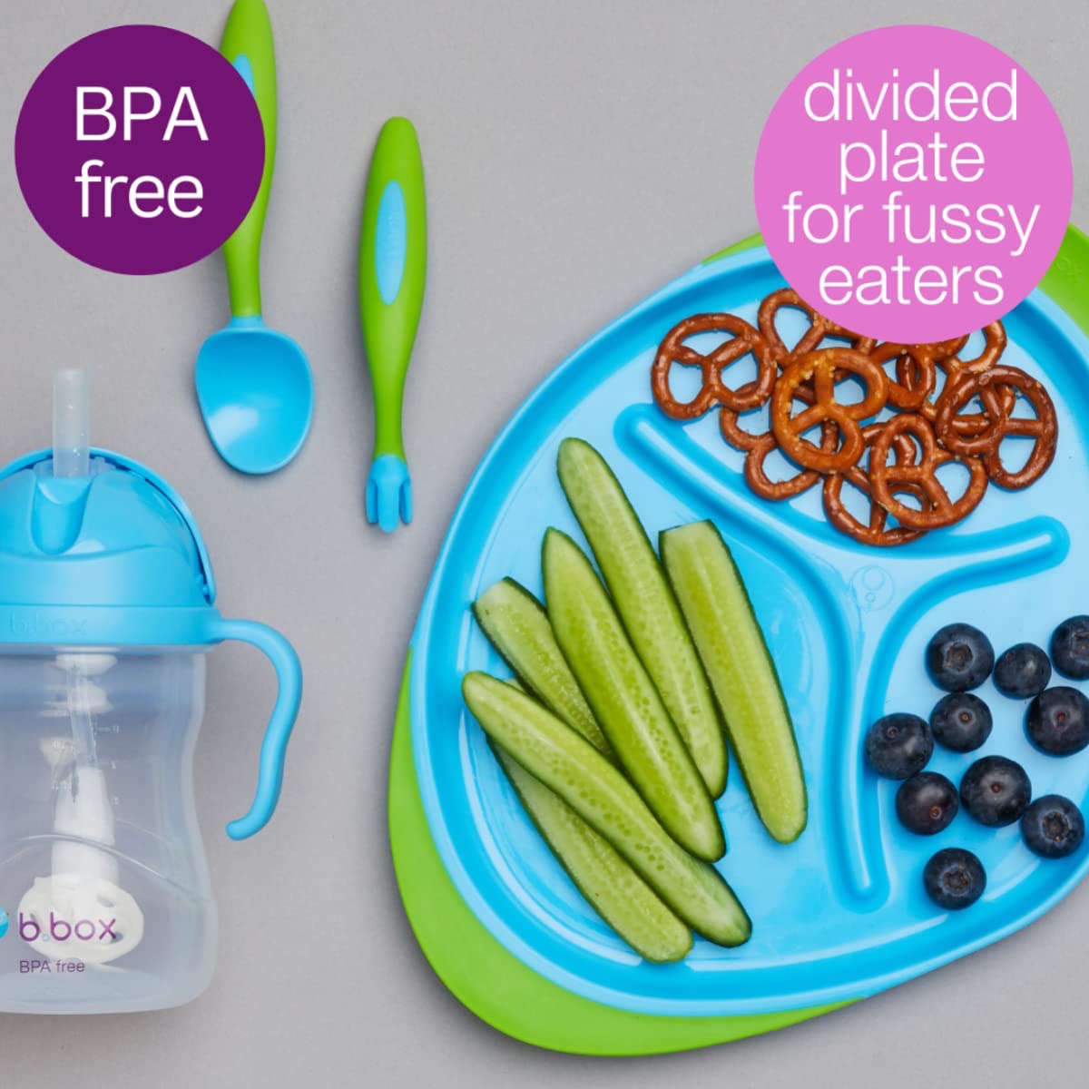 BBox - Feeding Set | Lemon Sherbet BBox - Feeding Set | Lemon Sherbet