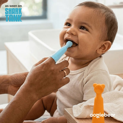 Oogiebear Baby Finger Brush and Tongue Scraper — BambiniJO Jordan