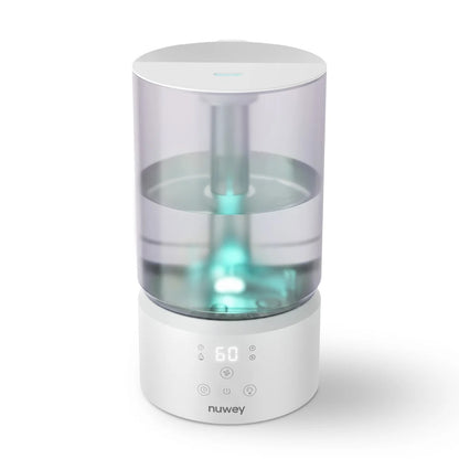 Nutricook - Nuwey Ultrasonic Humidifier | 4 Liters | Aromatherapy | 7-Color Light