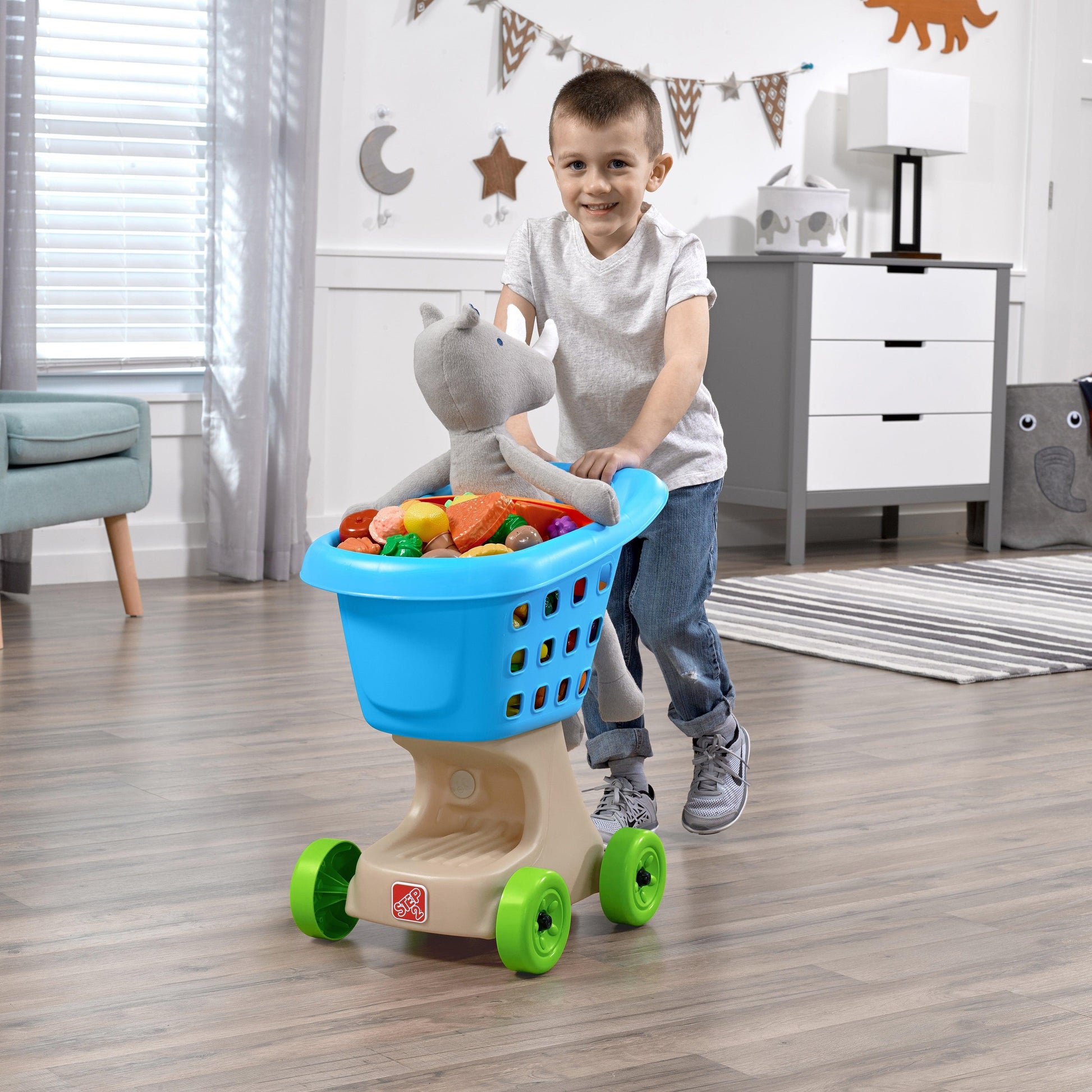 Step2 - Little Helper's Shopping Cart | Blue Step2 - Little Helper's Shopping Cart | Blue