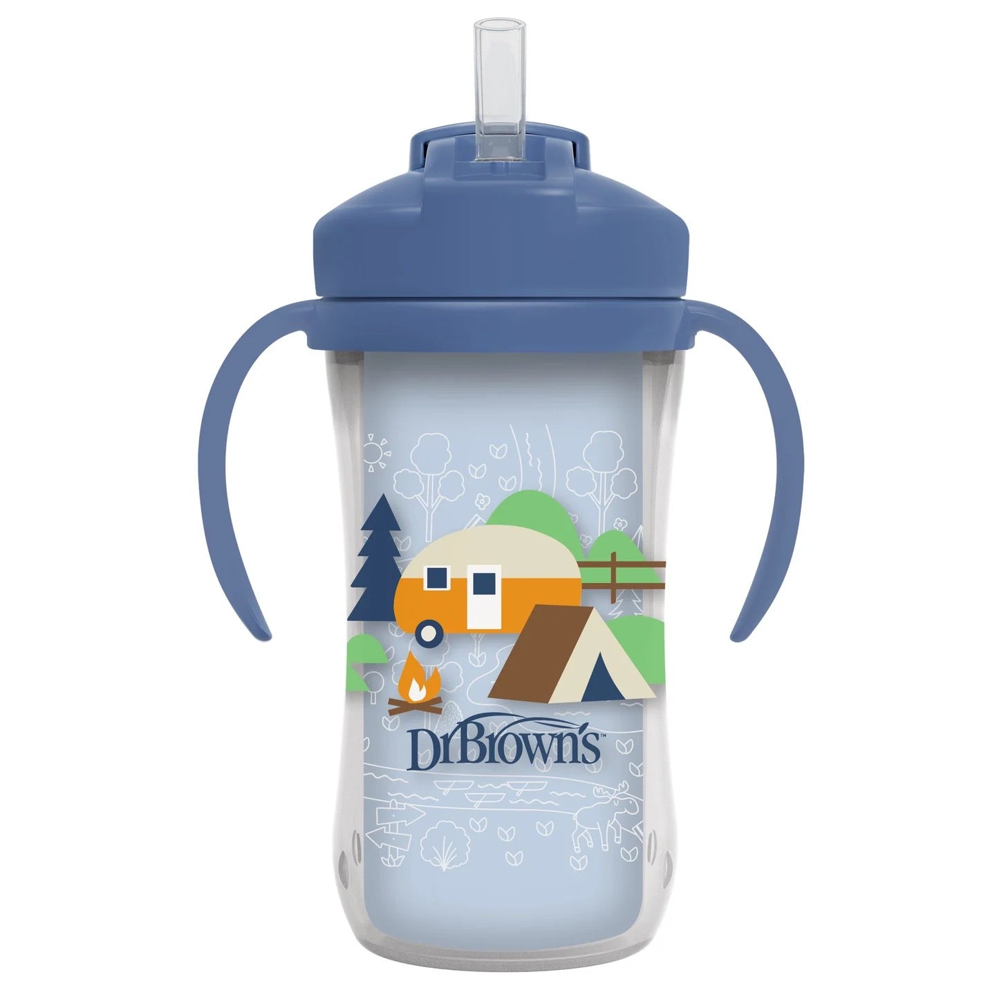 Dr. Brown's -Insulated Cup with Handles | Camping Site | 12m+ | 300ml