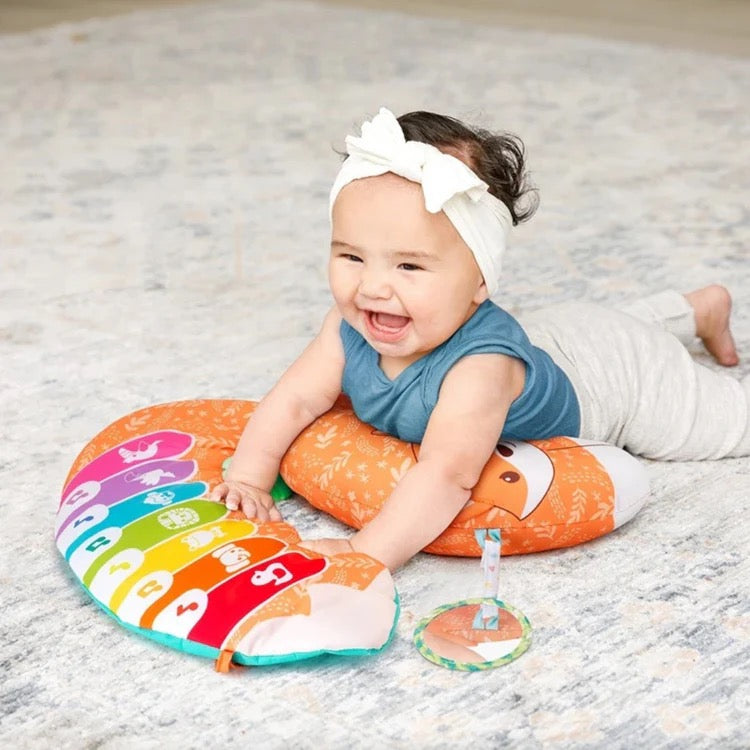 Infantino - 3-in-1 Tummy Time Piano | Fox | 0m+ Infantino - 3-in-1 Tummy Time Piano | Fox | 0m+