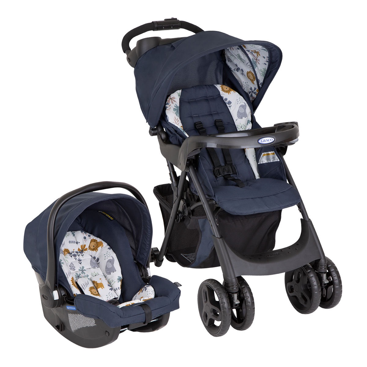 Graco - Comfy Cruiser Click Connect Travel System | Into The Wild