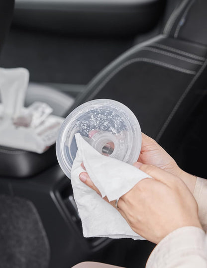 Momcozy - Natural Breast Pump Cleaning Wipes | 3 Pack | 90 Count