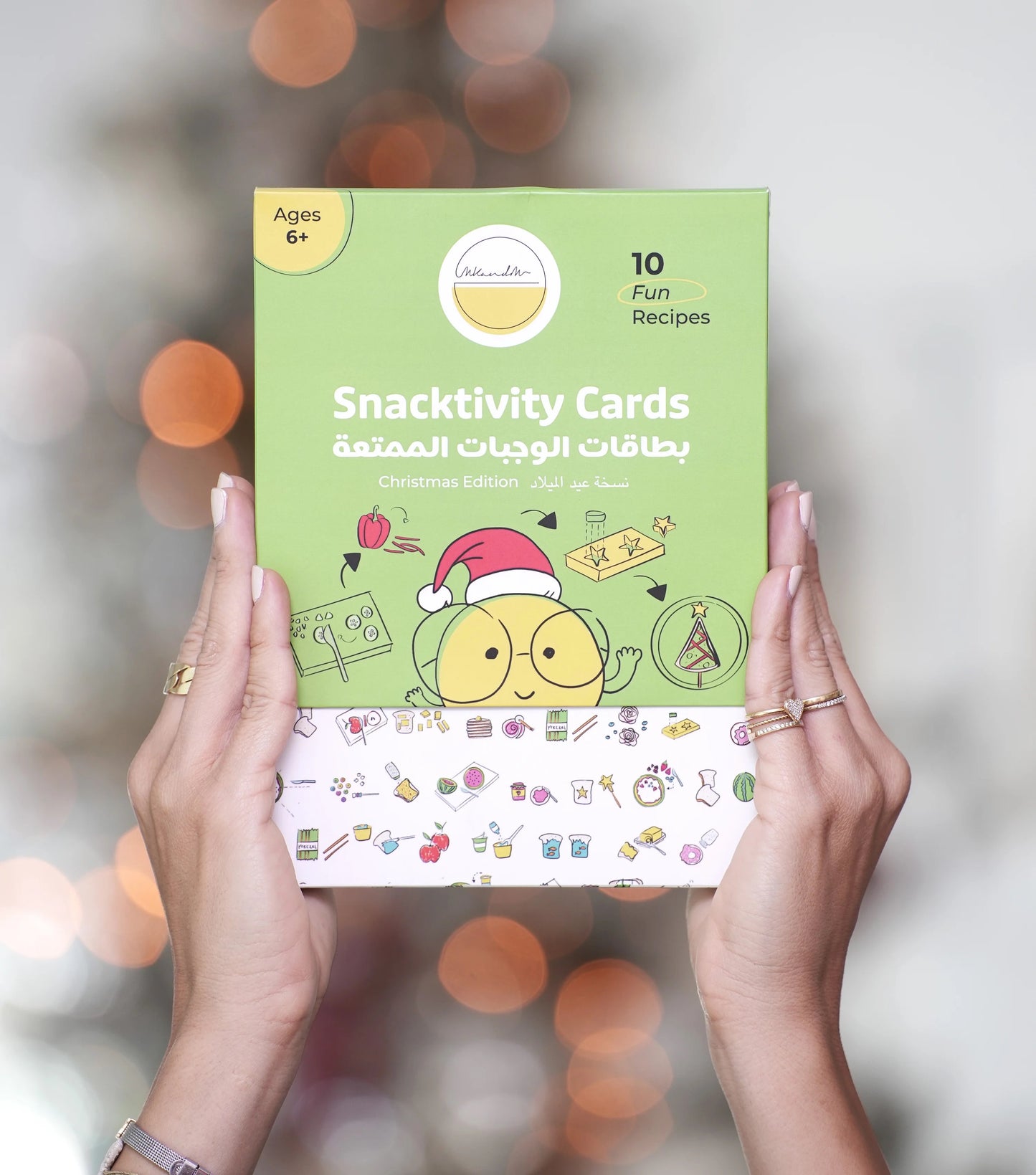 Snacktivity Snacks Cards | Christmas Edition | 6Y+