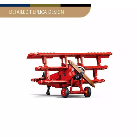 Sluban ModelBricks 1/35 Fokker DR-1S 281pcs 6Y+ — BambiniJO Jordan