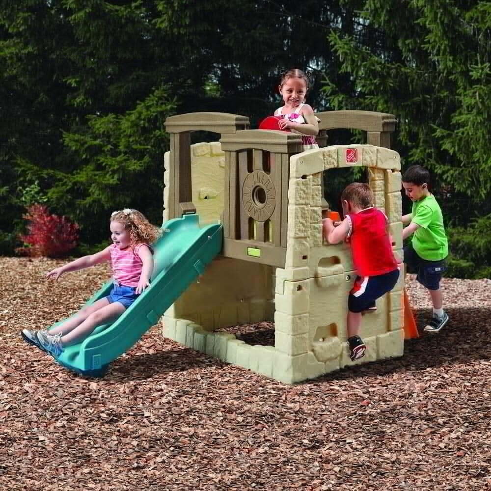 Step2 - Naturally Playful Woodland Climber - Kraft Cartons | 3-6Y Step2 - Naturally Playful Woodland Climber - Kraft Cartons | 3-6Y
