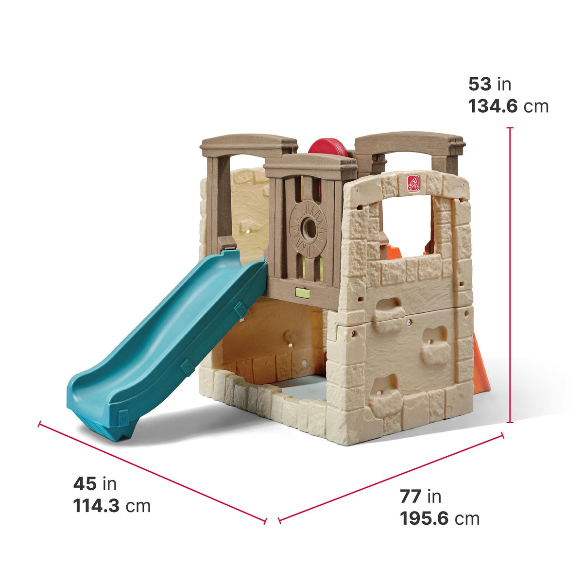 Step2 - Naturally Playful Woodland Climber - Kraft Cartons | 3-6Y Step2 - Naturally Playful Woodland Climber - Kraft Cartons | 3-6Y
