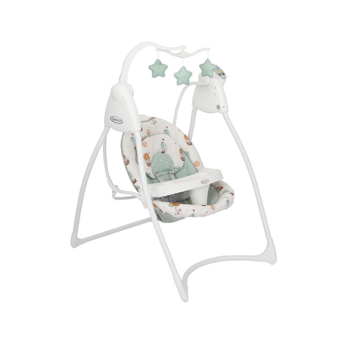 Graco - Lovin Hug Swing W/Plug - Up & Away