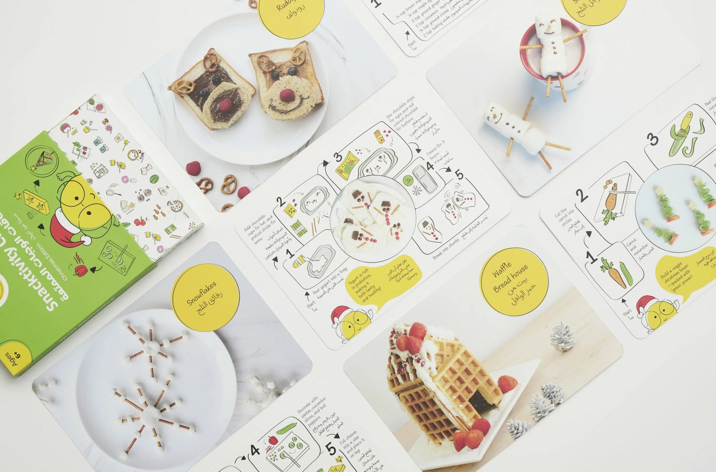Snacktivity Snacks Cards | Christmas Edition | 6Y+