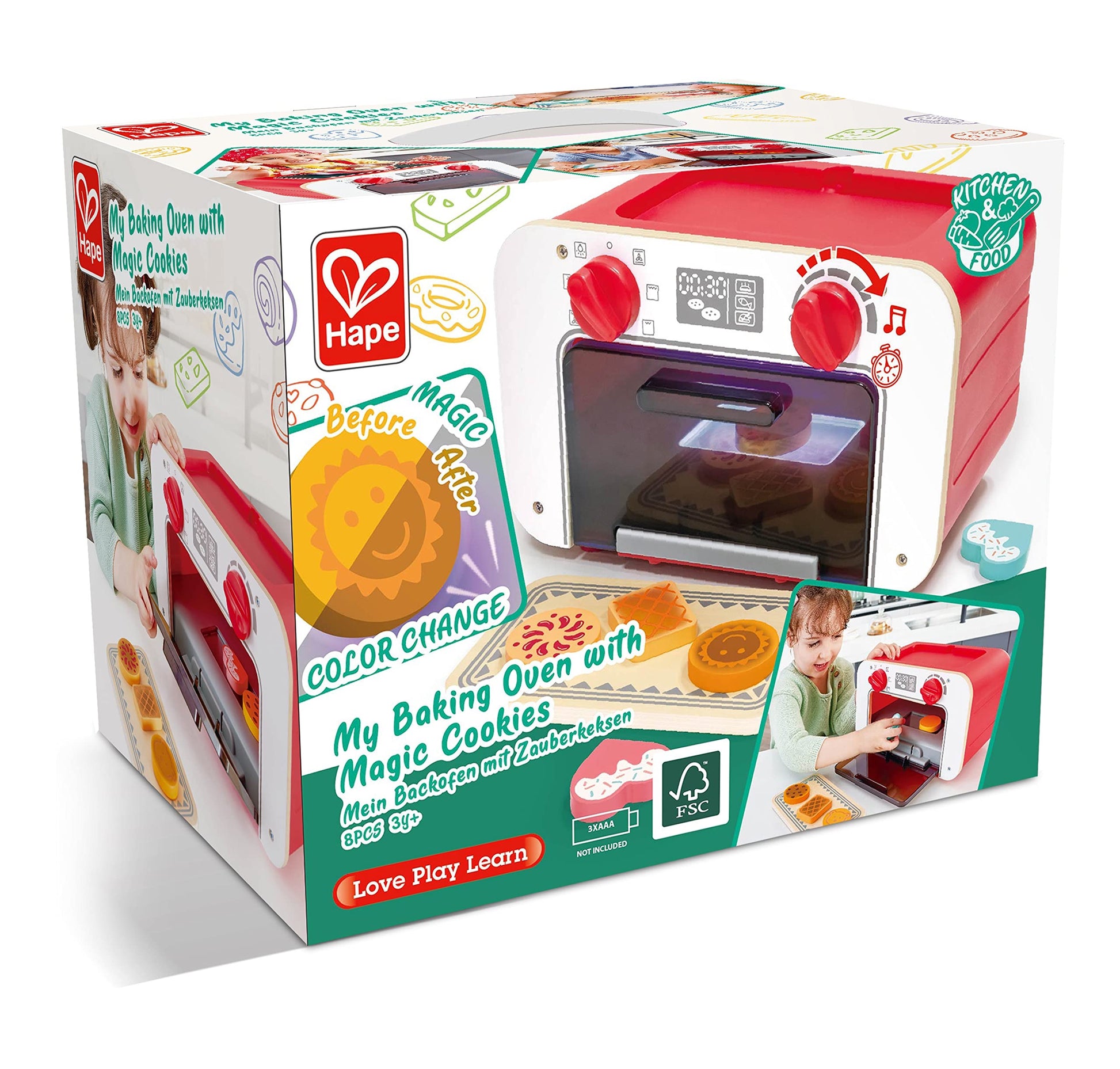 Hape - My Baking Oven with Magic Cookies Hape - My Baking Oven with Magic Cookies