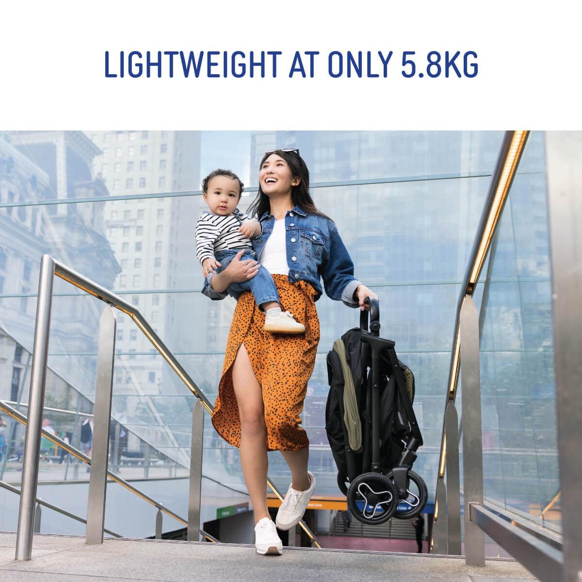 Graco - MYAVO Travel System | Quick-folding Lightweight | Midnight