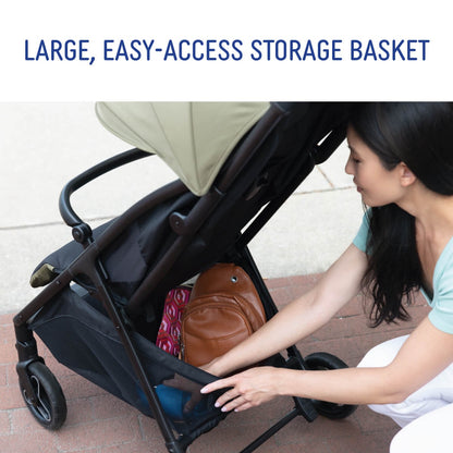 Graco - MYAVO Travel System | Quick-folding Lightweight | Midnight