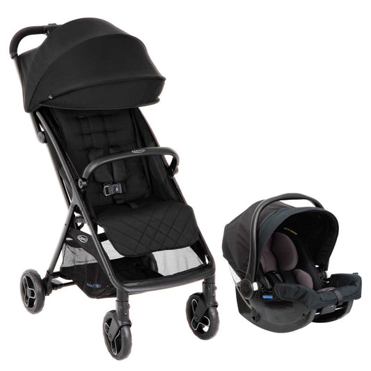 Graco - MYAVO Travel System | Quick-folding Lightweight | Midnight
