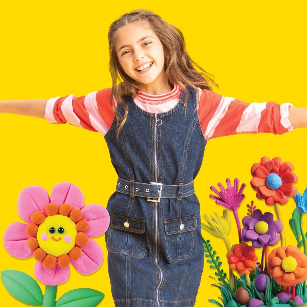 Play-Doh - Air Dry Clay Buddy | Flower