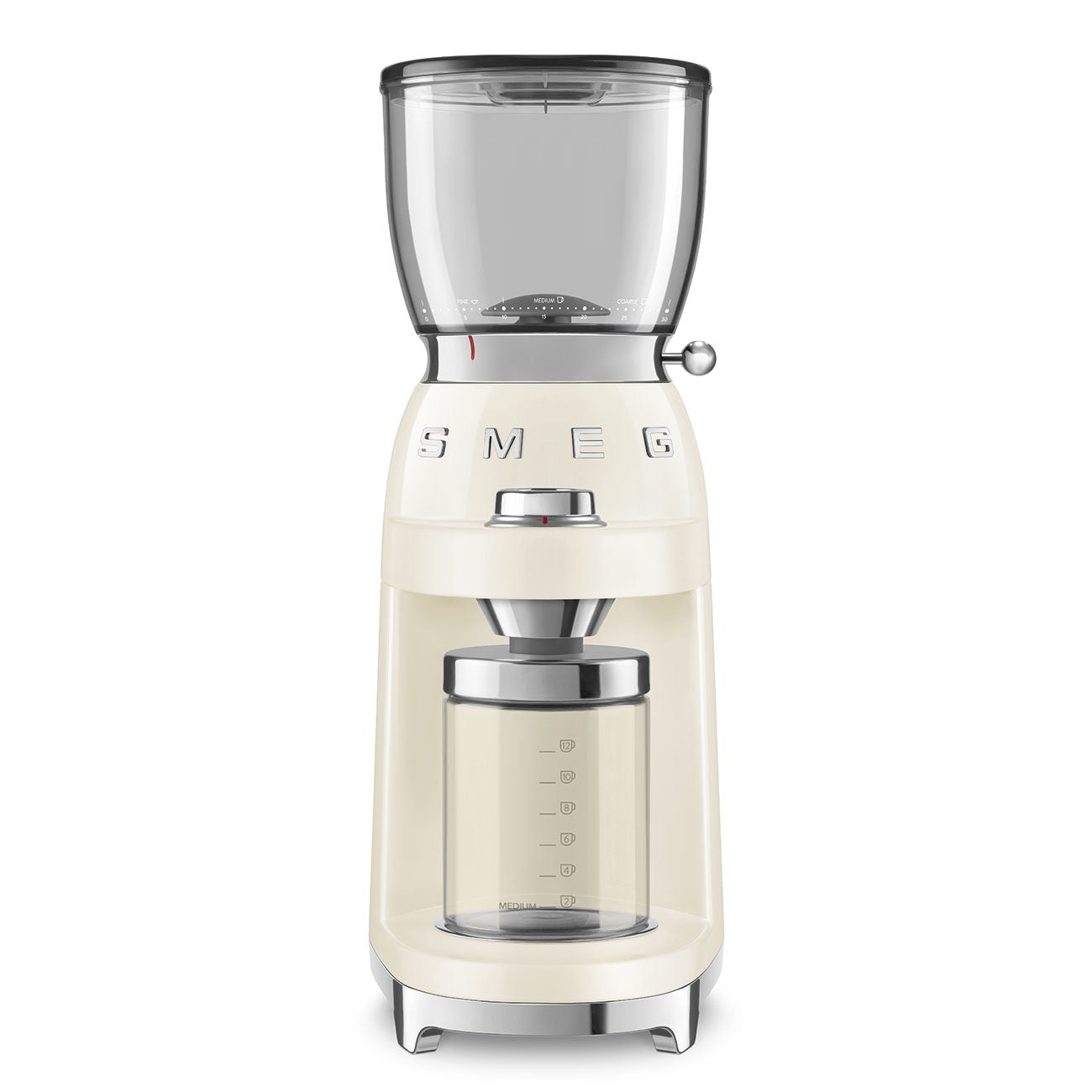 Smeg - Coffee Grinder | 50's Style Aesthetic | Cream