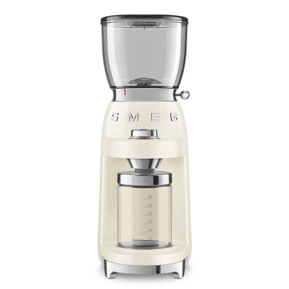 Smeg - Coffee Grinder | 50's Style Aesthetic | Cream