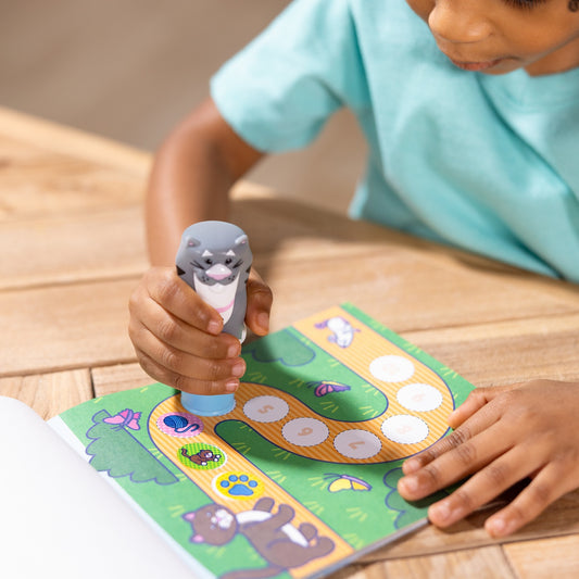 Melissa & Doug Sticker WOW! Pad + Stamp Set Cat 3-6Y — BambiniJO Jordan