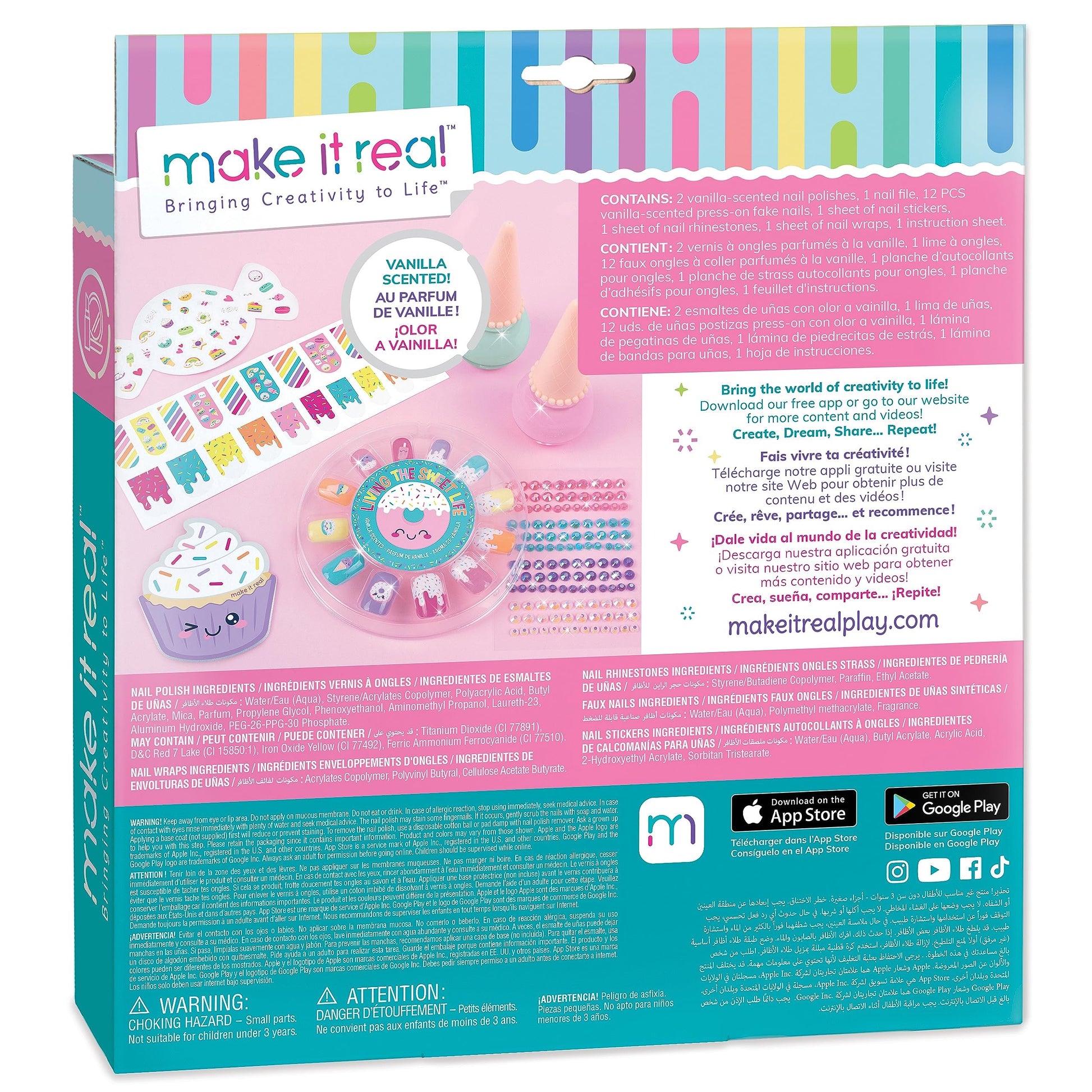 Make it Real - Nail Candy Cosmetic Set Make it Real - Nail Candy Cosmetic Set
