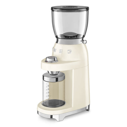 Smeg - Coffee Grinder | 50's Style Aesthetic | Cream