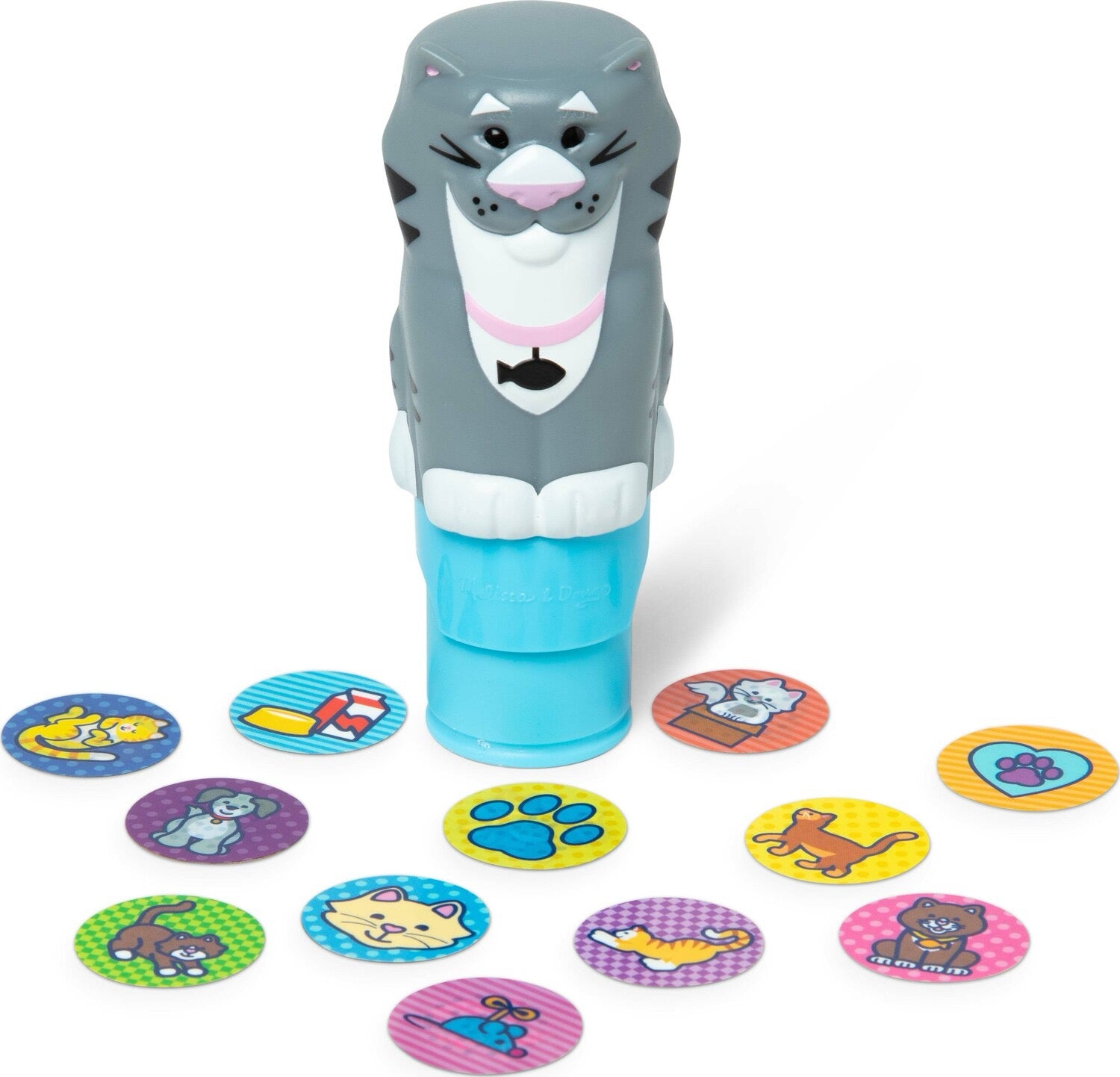 Melissa & Doug - Sticker WOW! Activity Pad + Stamp Set | Cat Melissa & Doug - Sticker WOW! Activity Pad + Stamp Set | Cat